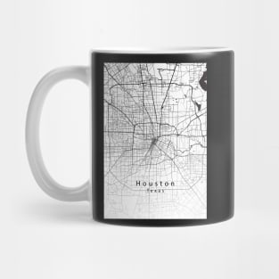 Houston Texas City Map Mug